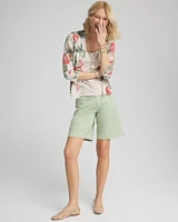 Spring Gardens Open-Front Cardigan