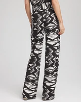 Travelers™ Crinkled Knit Wide-Leg Pants