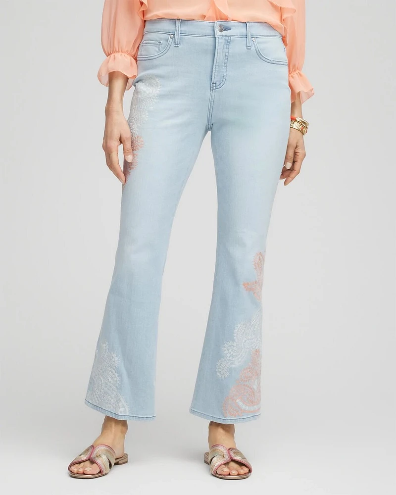 So Slimming® Kick Flare Girlfriend Jeans