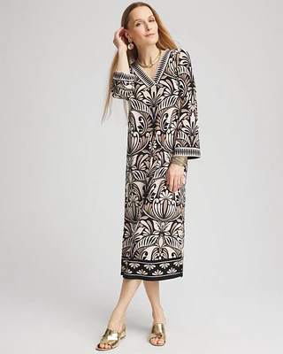 Travelers™ Bell-Sleeved Midi Dress