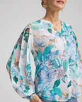 Georgette Billow Sleeved Blouse