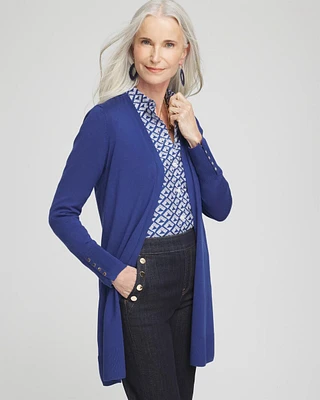 Classic Open Front Cardigan