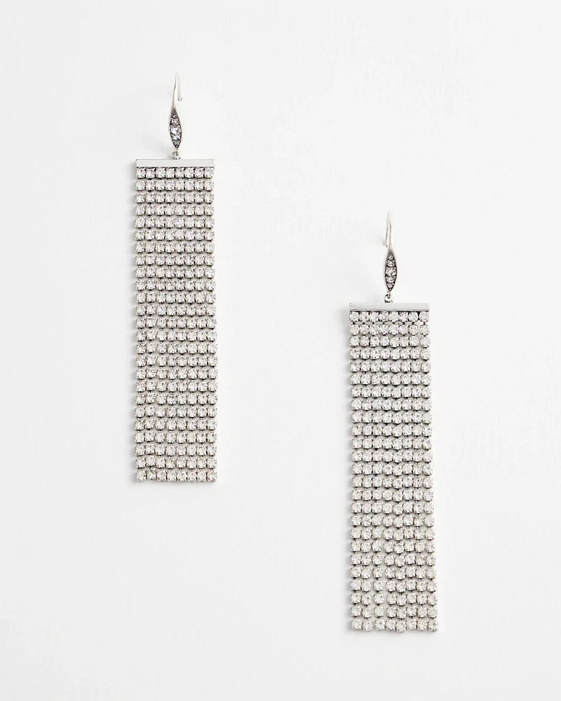 Silver Chandelier Earrings