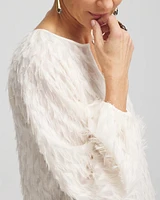 Chevron Fringe Blouse