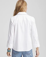 No Iron™ Scalloped Placket Shirt
