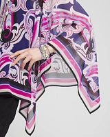Travelers™ Paisley Chiffon Layered Top