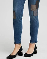 Patchwork Pull-On Jeggings