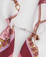 Chico's Equestrian Scarf Ring