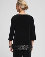 Travelers™ Velvet Sequin Tunic