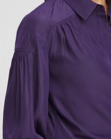 Trapunto Shoulder Blouse