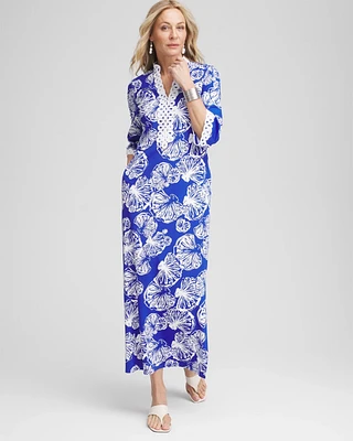 Petite Shell Story Maxi Dress