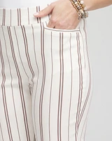 Petite Brigitte™ Striped Ankle Pants