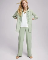 Linen Stretch Relaxed Pants