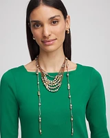 Mixed-Metals Necklace