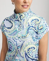 Zenergy® UPF Knit Paisley Dress