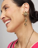 Starburst Drop Earrings