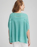 Scoop-Neck Poncho
