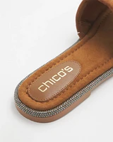Suede Slides