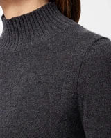 Cashmere Elbow Sleeve Pullover Sweater