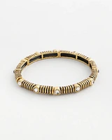 Goldtone Stretch Bracelet