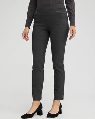 Brigitte Beaded Detail Ankle Pants