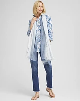 No Iron™ Paisley Linen Shirt