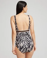 Gottex Square Neck One Piece Swimsuit