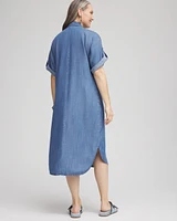 Tencel™ Midi Jean Dress