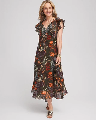 Ruffled Maxi Dress