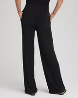 Petite Travelers Wide Leg Pocket Pants