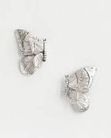 Butterfly Wing Stud Earrings