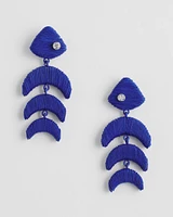 No Droop® Wrapped Fish Earrings
