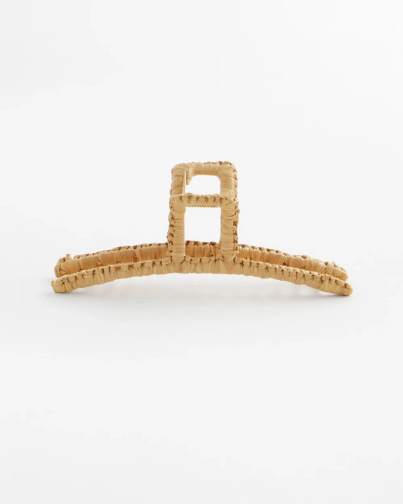 Raffia Hair Clip