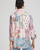 No Iron™ Floral Paisley Shirt