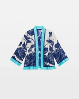 Travelers™ Collection Reversible Floral Crushed Jacket