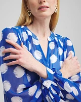 Ikat Dots Blouse