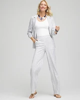 Striped Relaxed Linen Pants