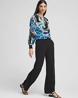 Pull-on Wide Leg Pants