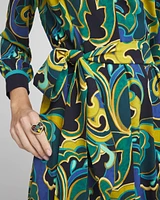 Petite Silky Twill Shirt Dress