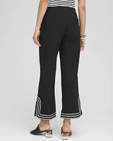 Juliet Artisanal Wide Leg Cropped Pants