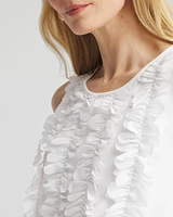 3D Ruffle Front Tank