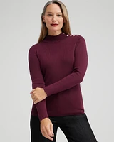 ECOVERO Mock Neck Sweater