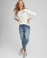 Embellished Valentine's Day Pullover