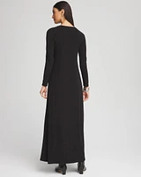 Petite Rhinestone Embellished Maxi Dress