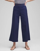 Poplin Culotte Pants