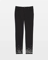 Girlfriend Sequin Ankle Jeans
