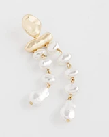 No Droop® Dripping Pearl Earrings