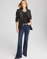 Touch of Cool™ Lace Neck Layering Tee