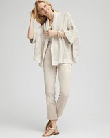 Novelty Knit Cuffed Sequin Ruana
