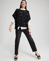 Embellished Poncho